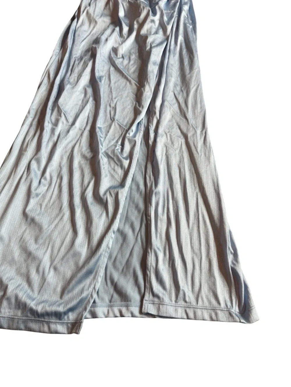 Popilush Shine Off-Shoulder Sculpting Ruched Dress High Slit Size Small NWT - Picture 5 of 14